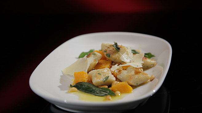 Kat and Andre Gnocchi with Pumpkin and Sage Burnt Butter recipe
