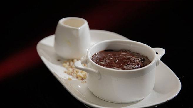 Annie and Llyod's Chocolate Pudding with Salted Caramel Ice-cream Recipe