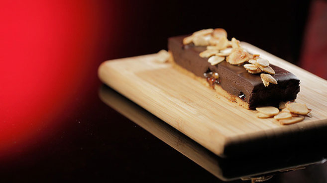 Will & Steve Almond Honeycomb Chocolate Bar recipe for their second dessert
