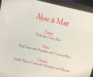 Alyse and Matt Instant Restaurant Scores